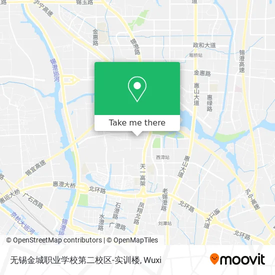 无锡金城职业学校第二校区-实训楼 map