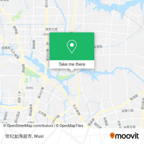 世纪如海超市 map