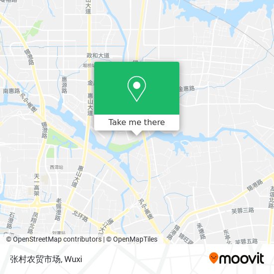 张村农贸市场 map