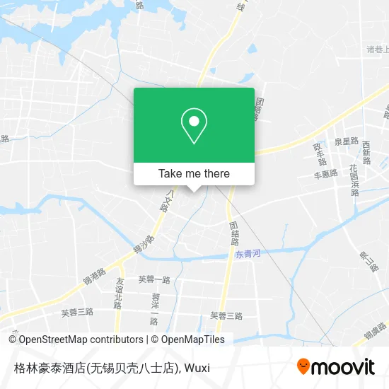 格林豪泰酒店(无锡贝壳八士店) map