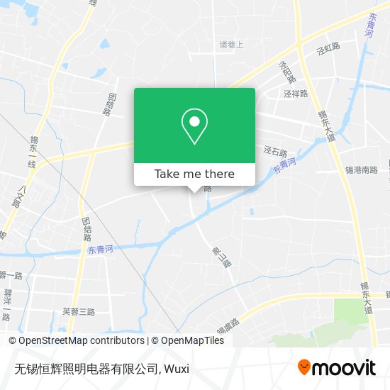 无锡恒辉照明电器有限公司 map