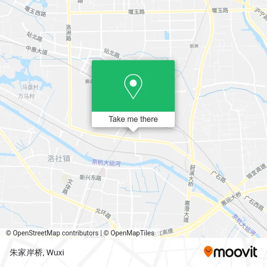 朱家岸桥 map