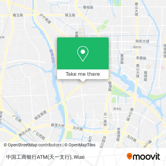 中国工商银行ATM(天一支行) map
