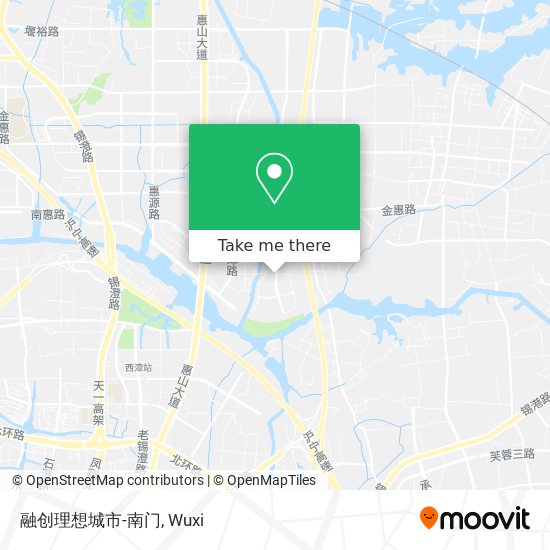 融创理想城市-南门 map