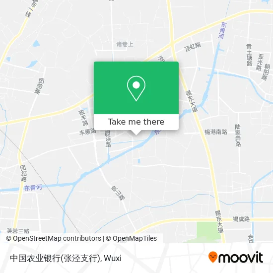 中国农业银行(张泾支行) map