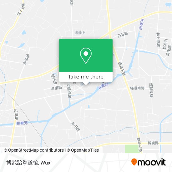 博武跆拳道馆 map