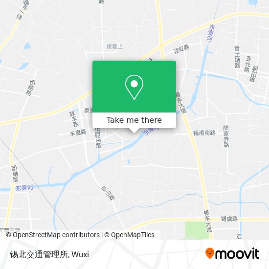 锡北交通管理所 map