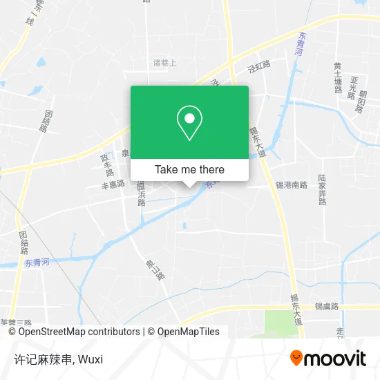 许记麻辣串 map