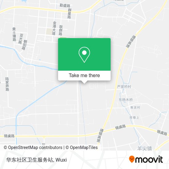 华东社区卫生服务站 map