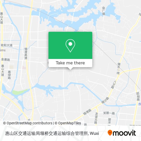 惠山区交通运输局堰桥交通运输综合管理所 map