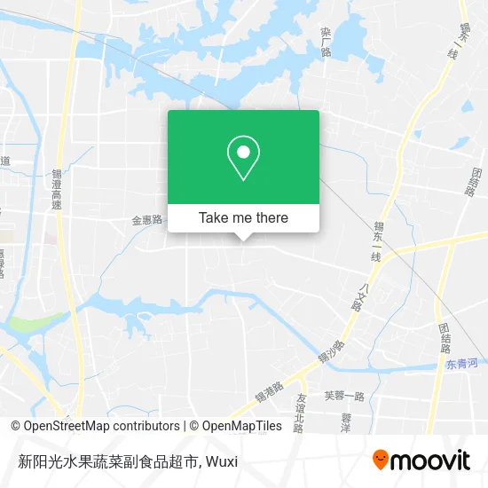 新阳光水果蔬菜副食品超市 map