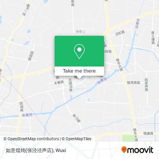 如意馄饨(张泾泾声店) map