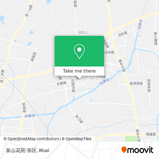 泉山花苑-东区 map