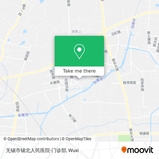无锡市锡北人民医院-门诊部 map