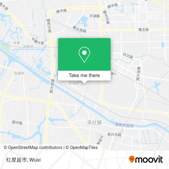 红星超市 map