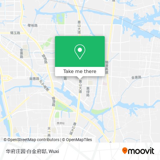 华府庄园·白金府邸 map