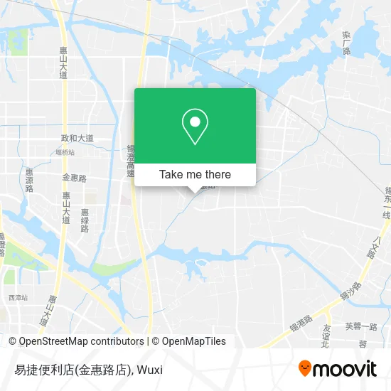 易捷便利店(金惠路店) map