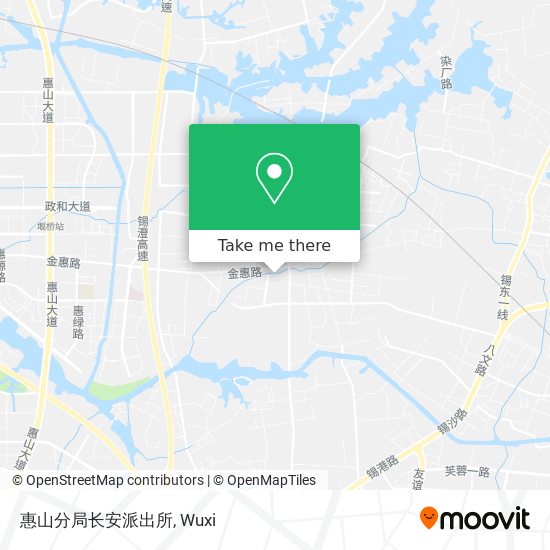 惠山分局长安派出所 map