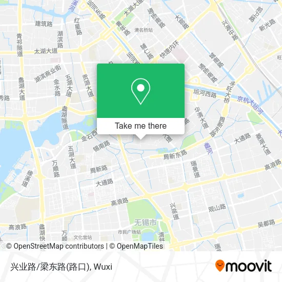 兴业路/梁东路(路口) map