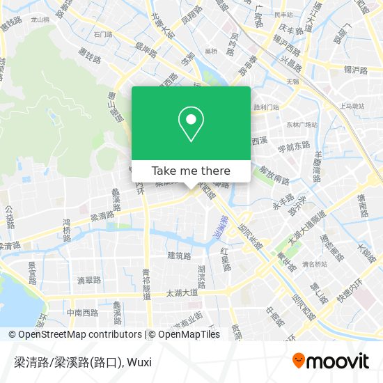 梁清路/梁溪路(路口) map