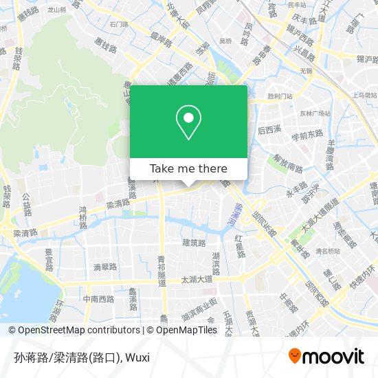 孙蒋路/梁清路(路口) map