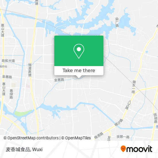 麦香城食品 map