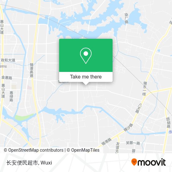 长安便民超市 map
