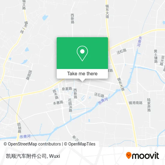 凯顺汽车附件公司 map