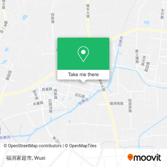 福润家超市 map