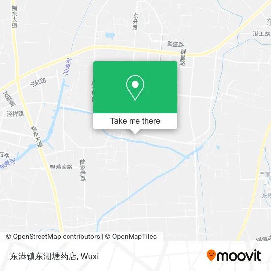 东港镇东湖塘药店 map