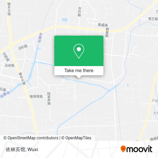 依林宾馆 map
