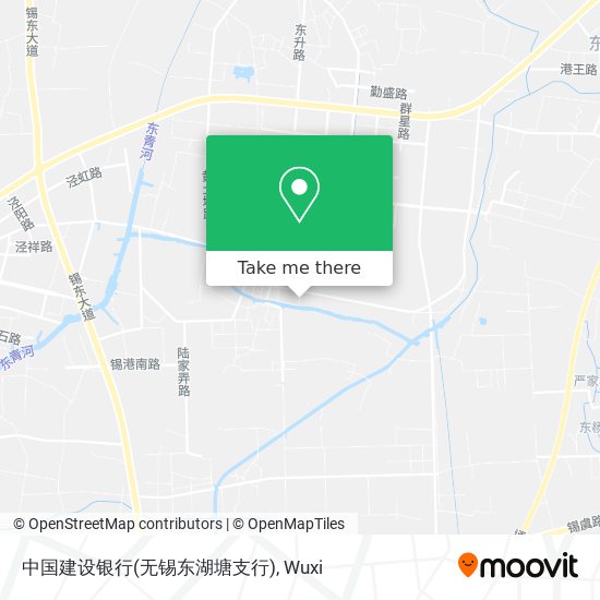 中国建设银行(无锡东湖塘支行) map