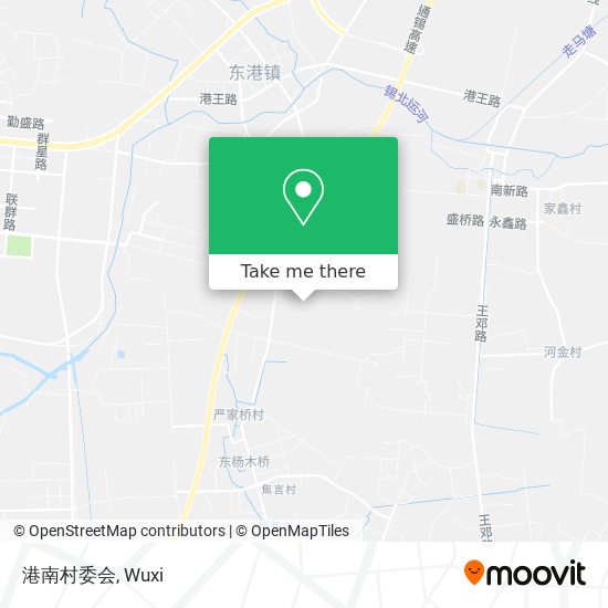 港南村委会 map