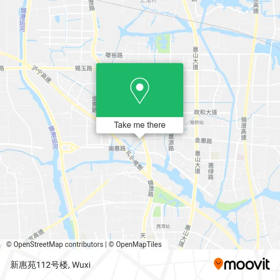 新惠苑112号楼 map