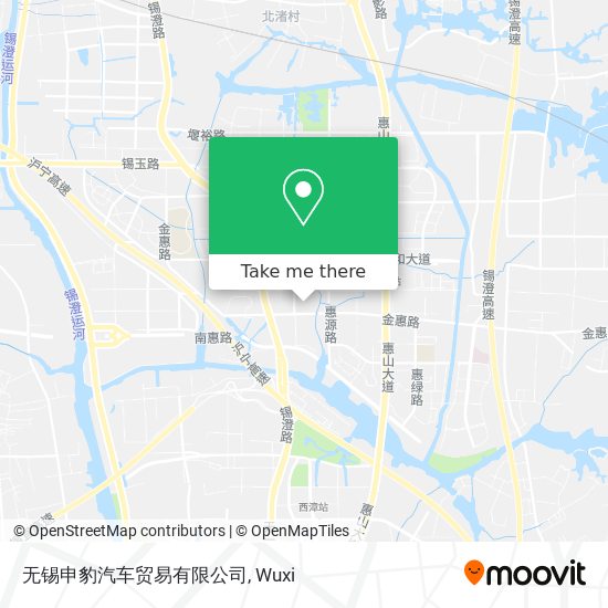 无锡申豹汽车贸易有限公司 map
