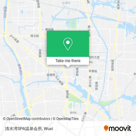 清水湾SPA温泉会所 map