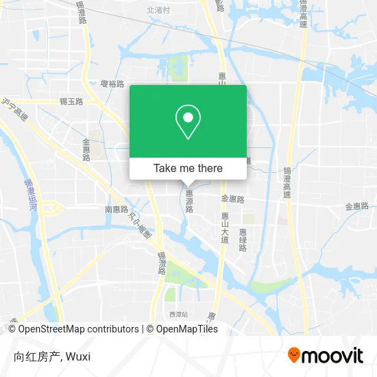向红房产 map