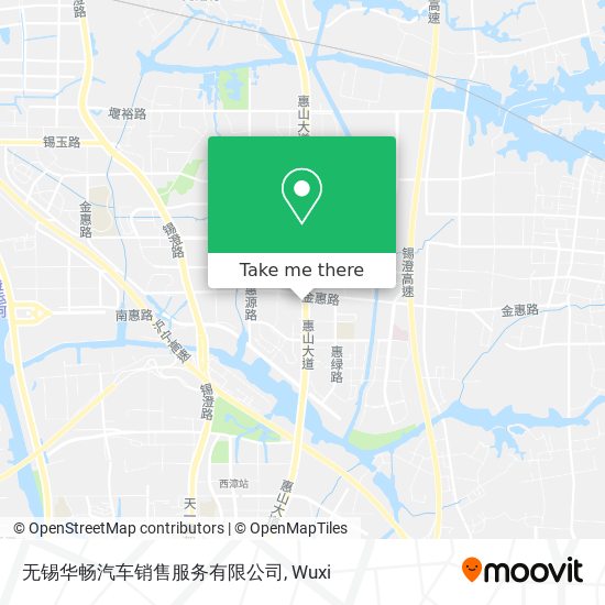 无锡华畅汽车销售服务有限公司 map