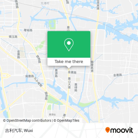 吉利汽车 map