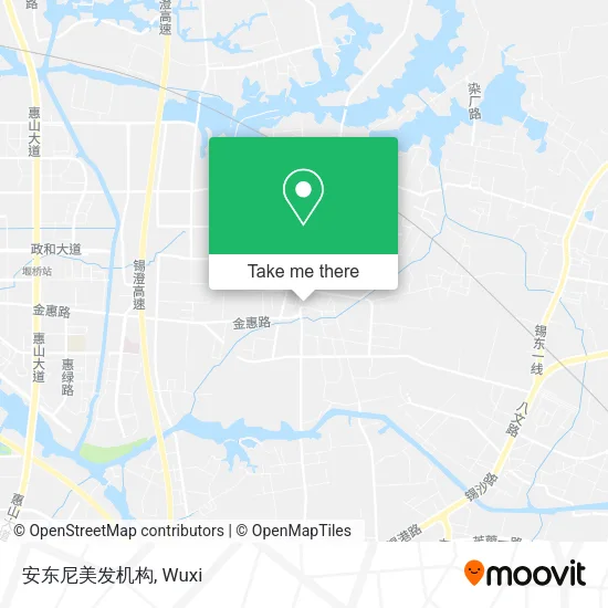 安东尼美发机构 map