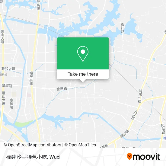 福建沙县特色小吃 map