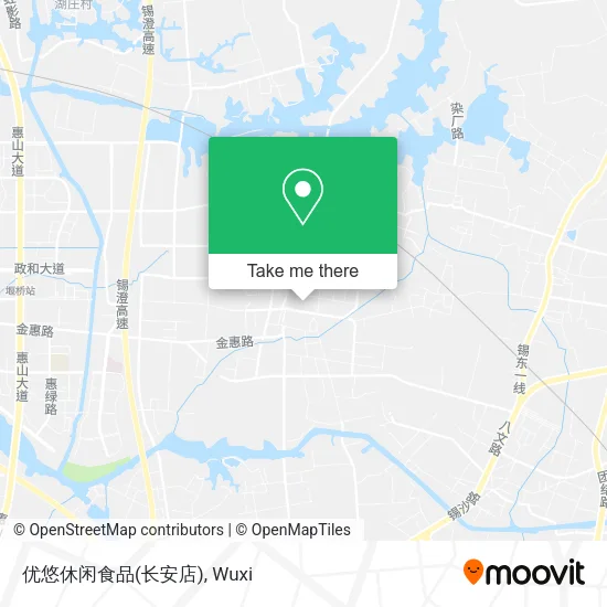 优悠休闲食品(长安店) map
