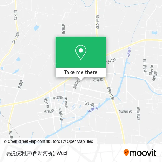 易捷便利店(西新河桥) map