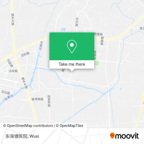东湖塘医院 map