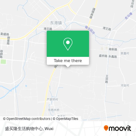 盛买隆生活购物中心 map