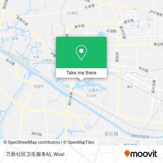 万新社区卫生服务站 map