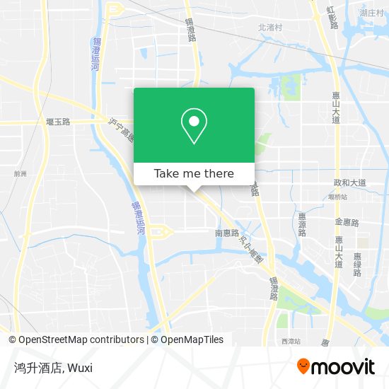 鸿升酒店 map