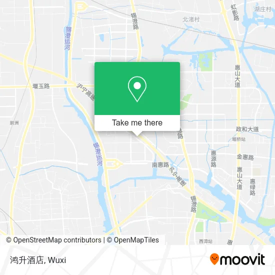 鸿升酒店 map