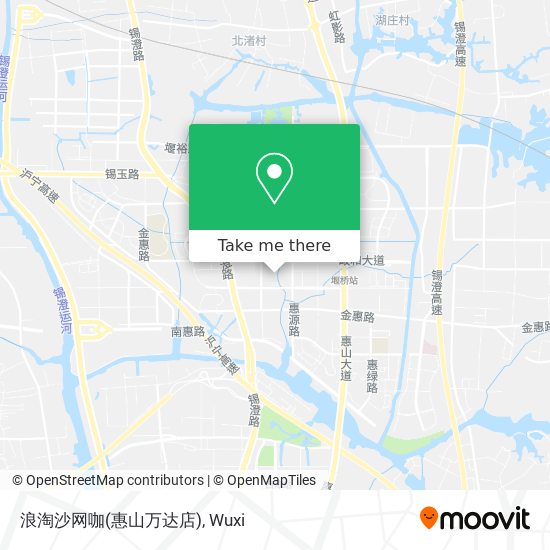 浪淘沙网咖(惠山万达店) map
