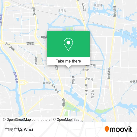 市民广场 map